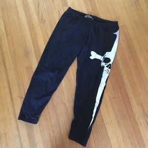 Lip service mid rise dagger/logo legging S/M 23” read!
